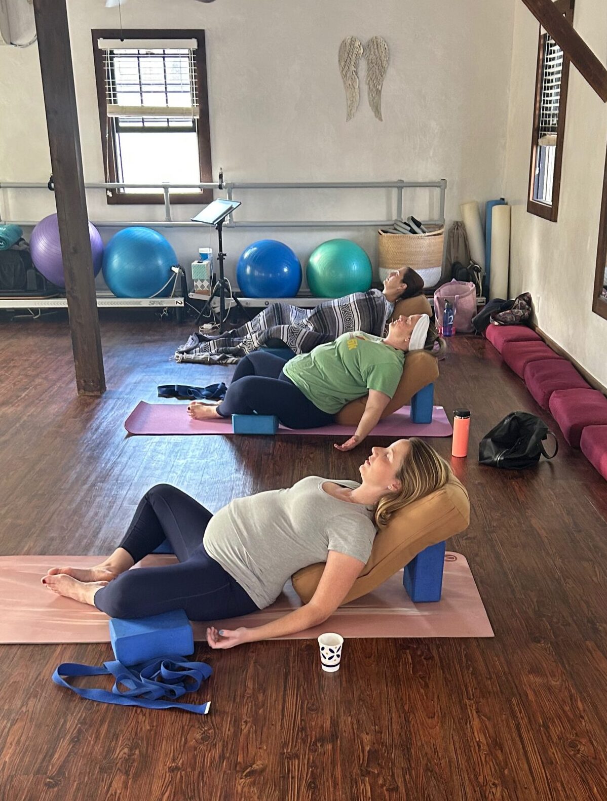 Prenatal Yoga at Evolve Fitness in Hamden, CT